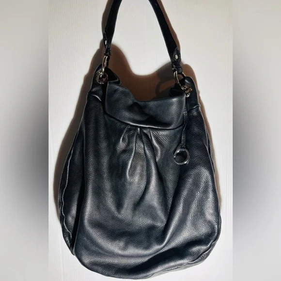 Marc by Marc Jacobs Black Leather Hobo Bag - Picture 3 of 10